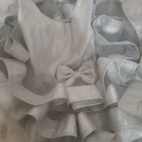 چند مدل لباس عروسکی مجلسی بچگانه با کفش رایگان