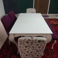میز ناهار خوری شش نفره