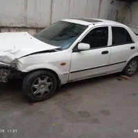 مزدا 323 تصادفی