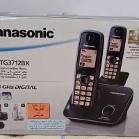 گوشی تلفن جفت بیسیم پاناسونیک اصلی مدل ۳۷۱۲