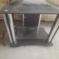 میزتلویزیون شیشه سالم