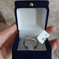 حلقه نقره مردانه