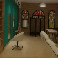 اجاره صندلی در سالن آرایشی سنتی vip ماه بیوتی