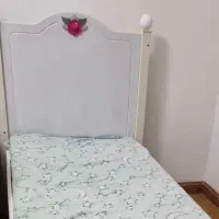 تخت کودک ساحل چوب با تشک