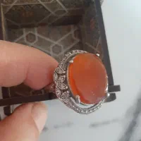 انگشتر نقره عقیق