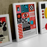 قاب عکس سفید ۳۰×۴۰ سانتی‌متر