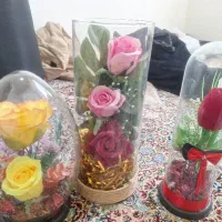 گل شیشه ای مناسب کادو