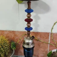 قلیان استیل و تنه خام.