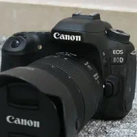 دوربین کنون 80D درحد نو معاوضه با هلیشاتگ