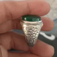 انگشتر عقیق سبز