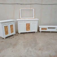 ست آینه کنسول .میز تی وی و جاکفشی