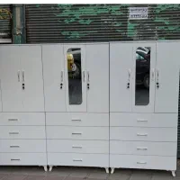 کمد چهار کشو و سه درب صفر و آکبند ارسال رایگان