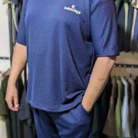 ست بلوز شلوار مراکشی یقه گرد  کبریتی