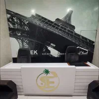 میز مدیریت همراه دو صندلی مدیریت