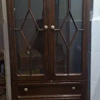 کتابخونه دراور ویترین کمد