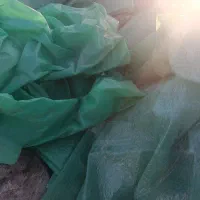 فروش نایلون رنگی درهم تمیز