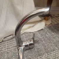 شیر آب اهرمی با خرطومی در حد نو