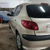 پژو 206 تیپ 6 مدل 1386 اتومات خونگی