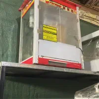 دستگاه پاپ‌کورن‌ساز رومیزی برقی، شیشه پلی‌کربنات