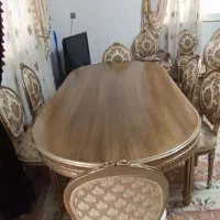 میز ناهارخوری شش نفره نو