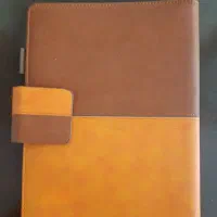 دفتر کلاسور چرمی