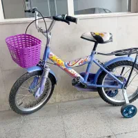 دوچرخه سایز ۱۶ یاسی دخترانه