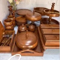 ظروف چوبی|ظروف سرو و پذیرایی|تهران, آشتیانی|دیوار