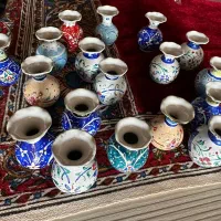 میناکاری گلدان نقلی