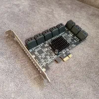 کارت تبدیل ساتا به PCI-e نایاب / ۱۶ پورت
