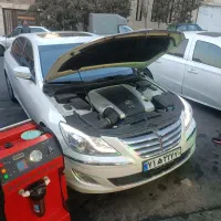 شستشوی رادیاتور و مدار کامل آب خودرو با دستگاه