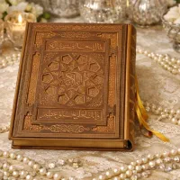 قرآن نفیس معطر در قطع رحلی با قاب صندوقی