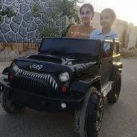جیپ دونفره واقعی ماشین شارژی