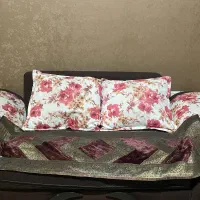 مبل ۲ نفره در حد نو گلسار شکلاتی