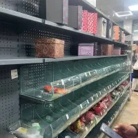 50 متر قفسه فروشگاهی مشکی
