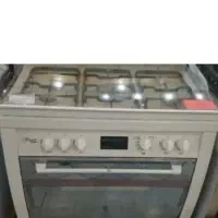گاز تکنو 5شعله فر دار وجوجه گردان