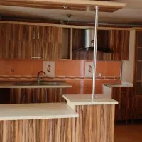 کابینت تمام ام دی اف(ورق ترک)وهودسینک