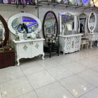 آینه کنسول (اینه شمعدان)چک ۶ ماهه