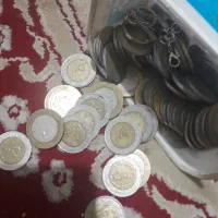 ۲۵و۵۰تومانی و۵۰تومنی مسی- وی باکس ۵۰۰تومانی
