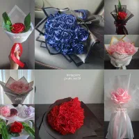 دسته گل جاودان . باکس گل . گل شاخه ایی . دسته گل