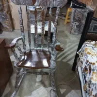 صندلی راک چوب عالی وقشنگ
