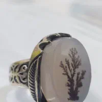 انگشتر های شجر و عقیق خطی به قیمت تولیدی