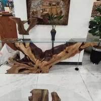 میز غذاخوری و جلو مبلی و...