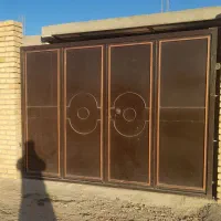 درب حیاط ماشین رو