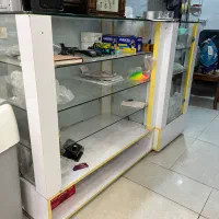 ۴عدد میزشیشه ای mdf سفید