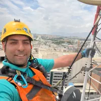 پرنده پران پیچ رنگ نظافت شستشو طناب