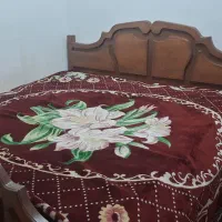 تخت دو نفره تمام چوپ