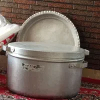 دیگ بزرگ و قابلمه روحی نو و دست دوم