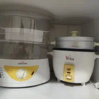 پلو پز  دوکاره و بخار پز