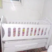 تخت کودک باتشک