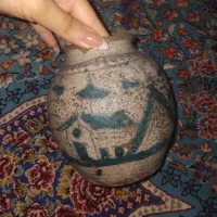کوزه ظرف سفالی قدیمی قدمت برای اواخر قاجار